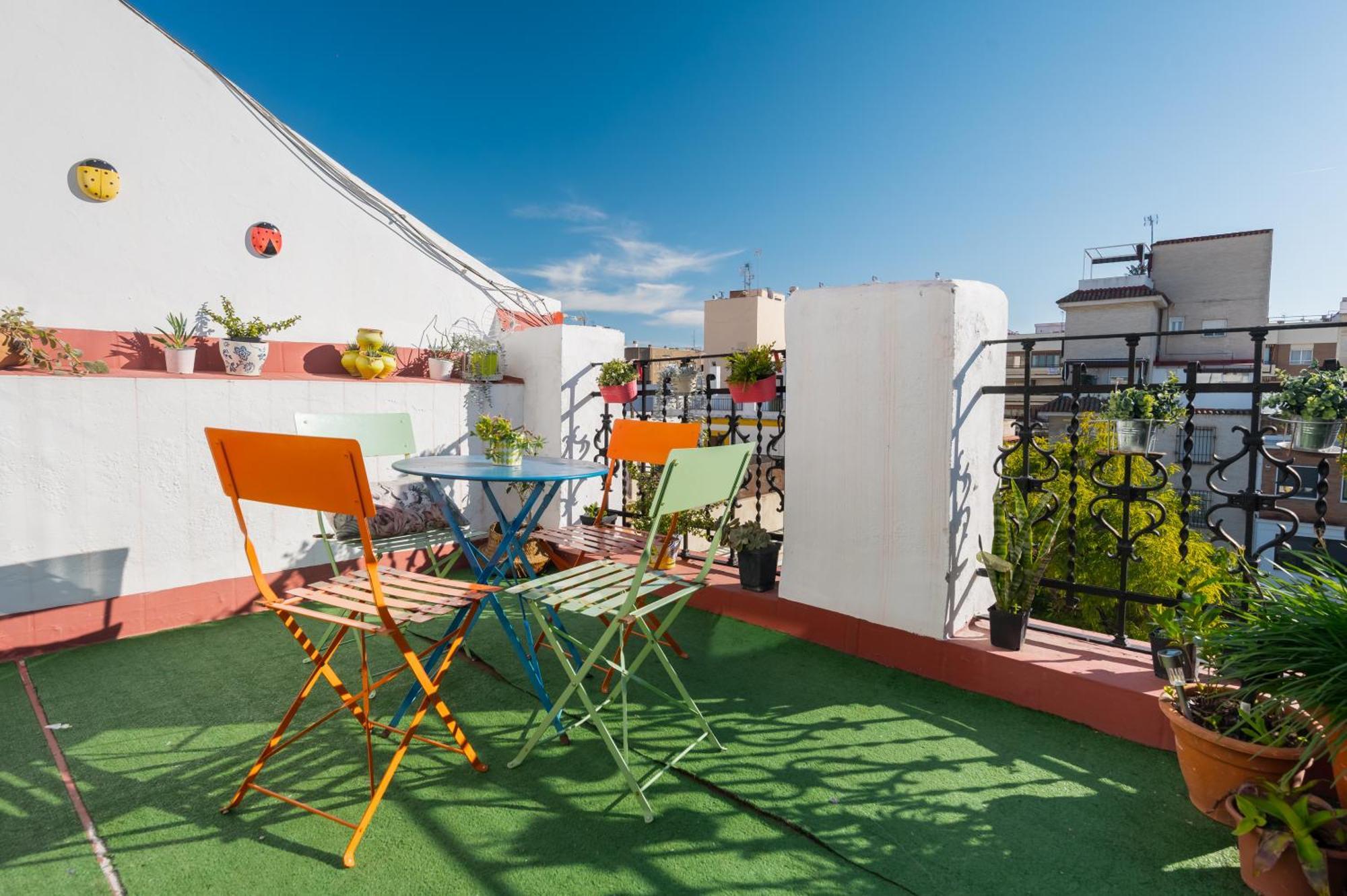 Atico Curtidores Sevilla Exteriör bild